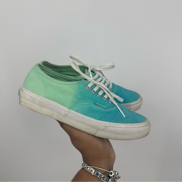 Vans Blue Ombre Skate Slip Ons Size Woman’s 6 - Picture 6 of 10